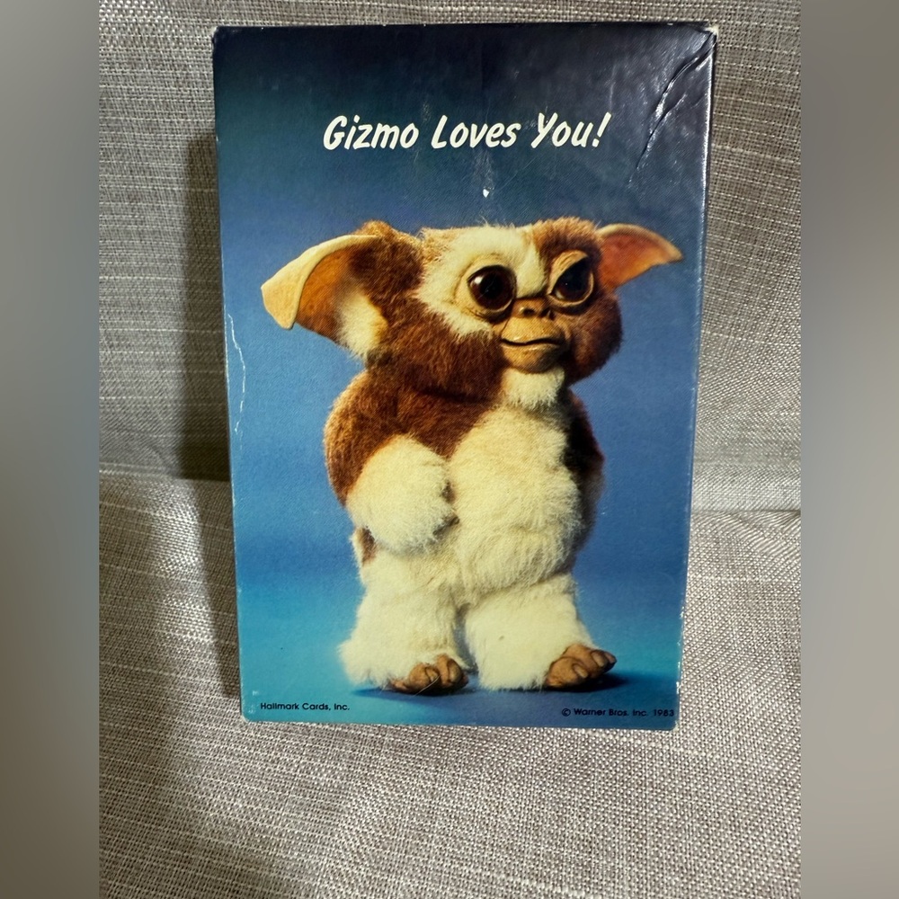 VTG 1983 Hallmark Springbok Gremlins Gizmo Loves You! Jigsaw Puzzle 100 Pieces